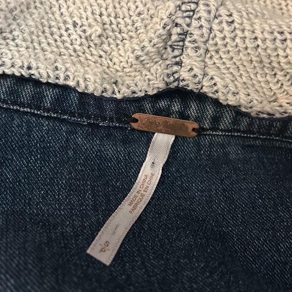 Free people hooded denim jacket - Picture 10 of 12